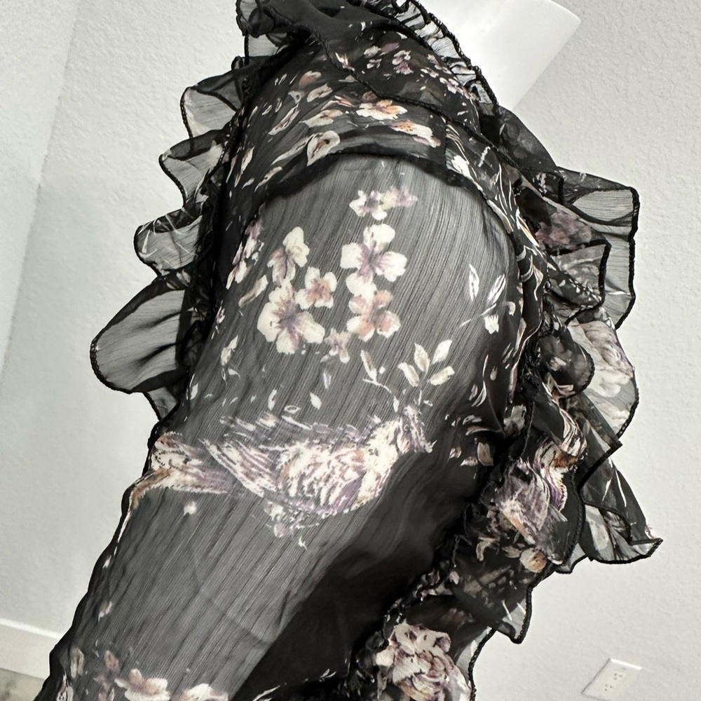 Zimmermann Feathery Maple Silk Dress size 1 small - Picture 6 of 7